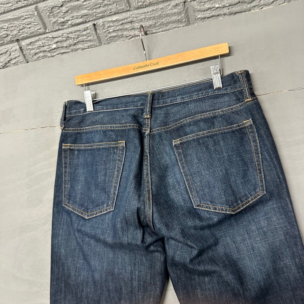 Gap Denim Mens 33x32 Bootcut Jeans Dark Wash Indigo Gap For Good 3639